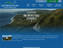 Tablet Screenshot of cbisland.com